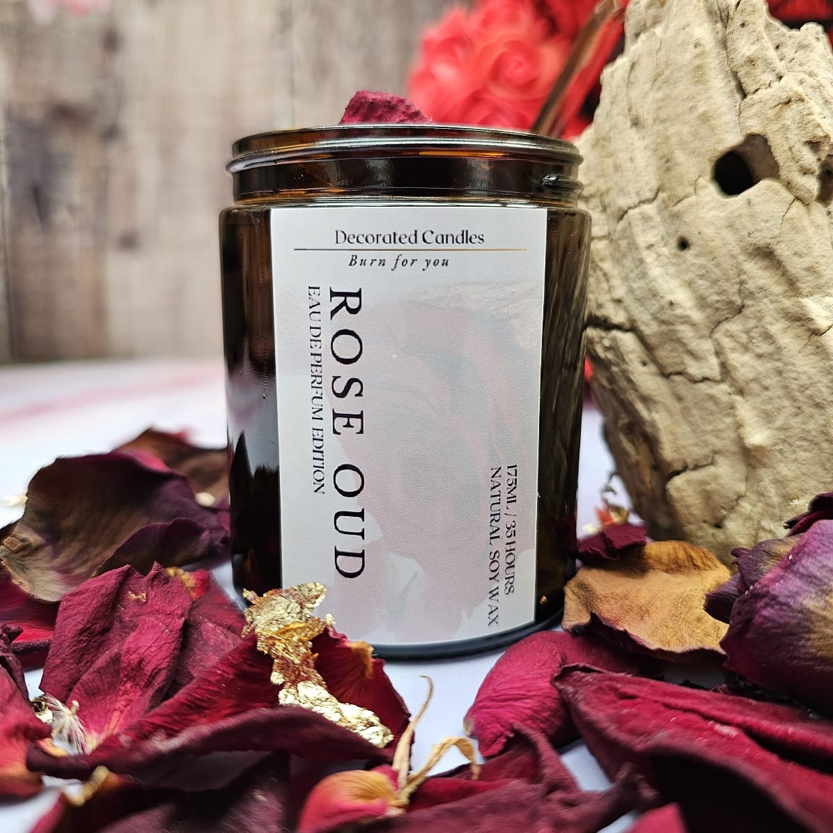Valentine’s Day candle