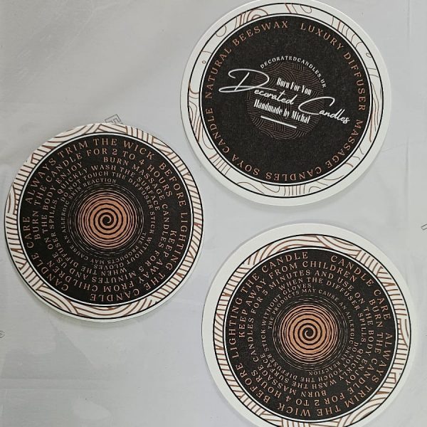 Coaster Decorated Candles - Image 5