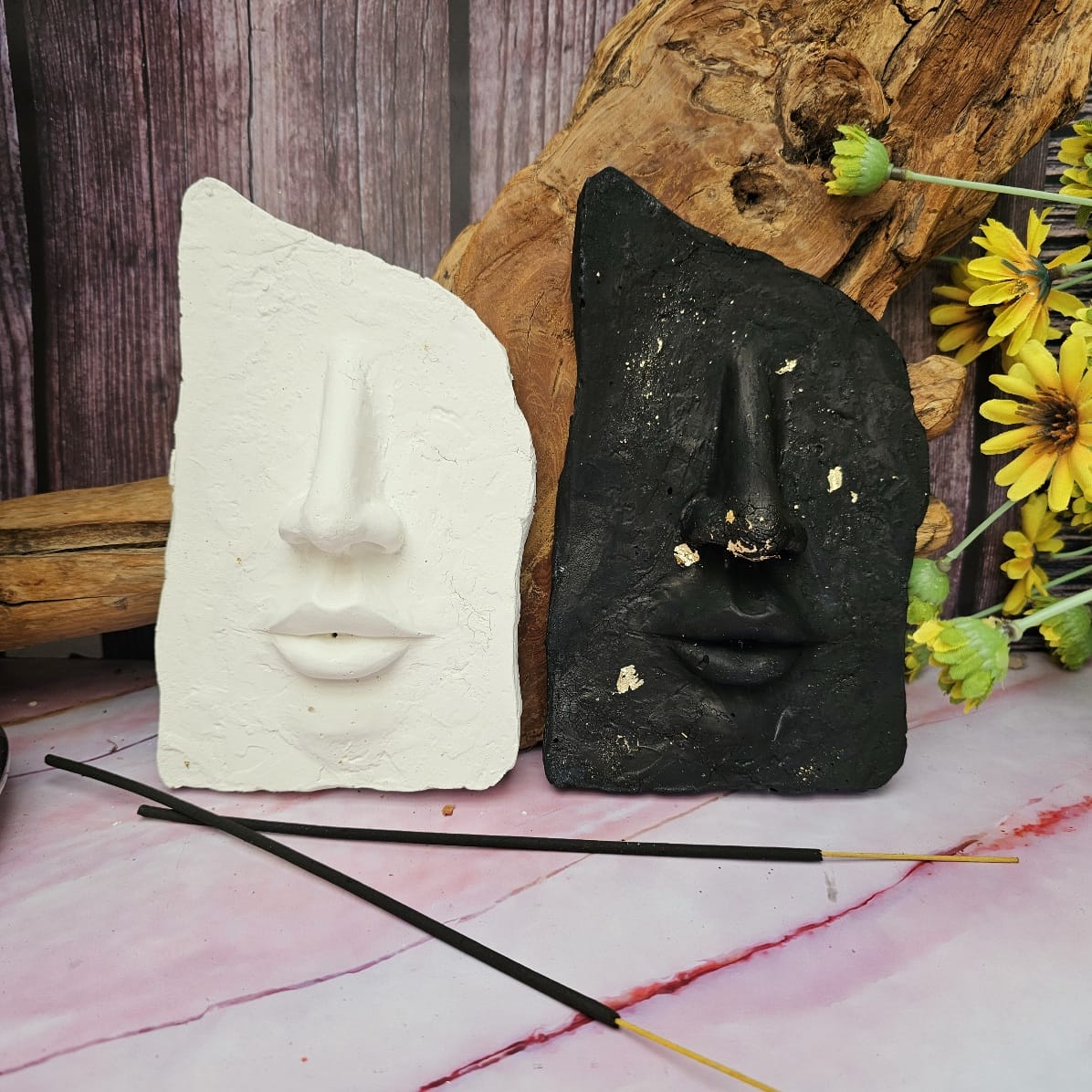 Face Incense Stick Holder