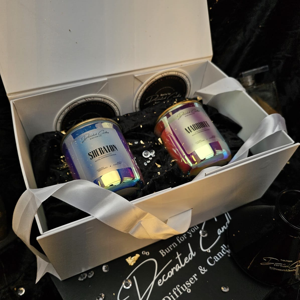 Luxury Box Two Candles